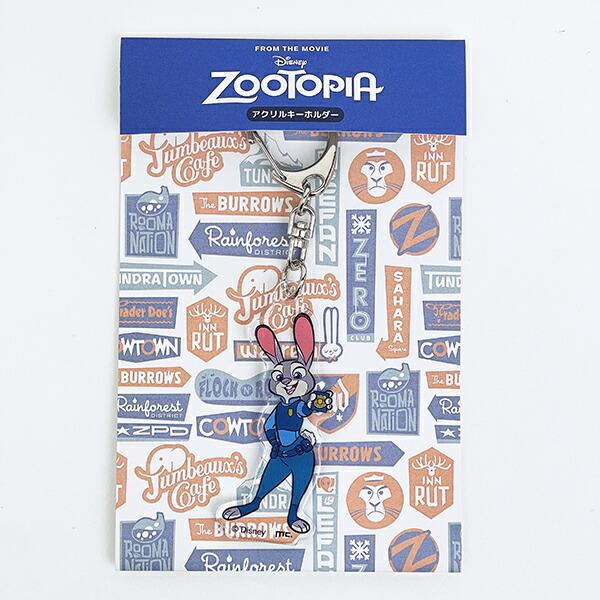 ディズニー ズートピア ジュディ アクリルキーホルダー 日本製 Disney