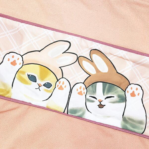 モフサンド のびるトートバッグ(L) ピンク 商品画像3：キャラグッズPERFECT WORLD TOKYO