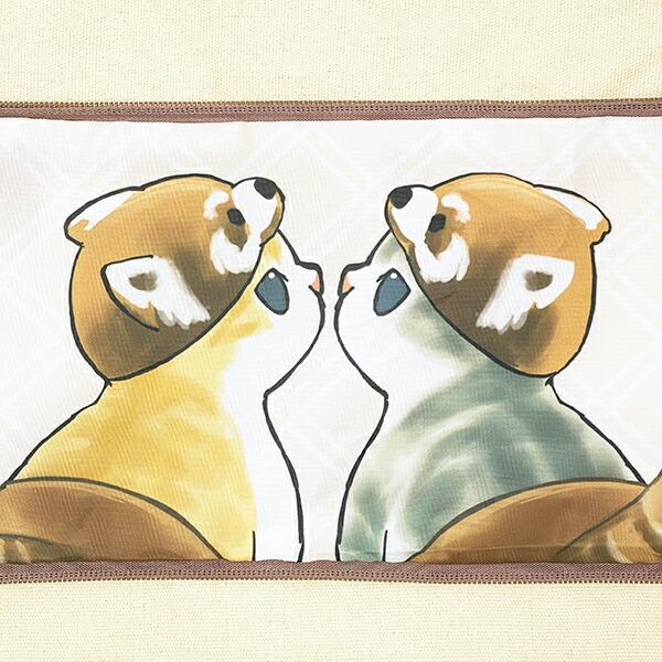 モフサンド のびるトートバッグ(L) ベージュ 商品画像2：キャラグッズPERFECT WORLD TOKYO