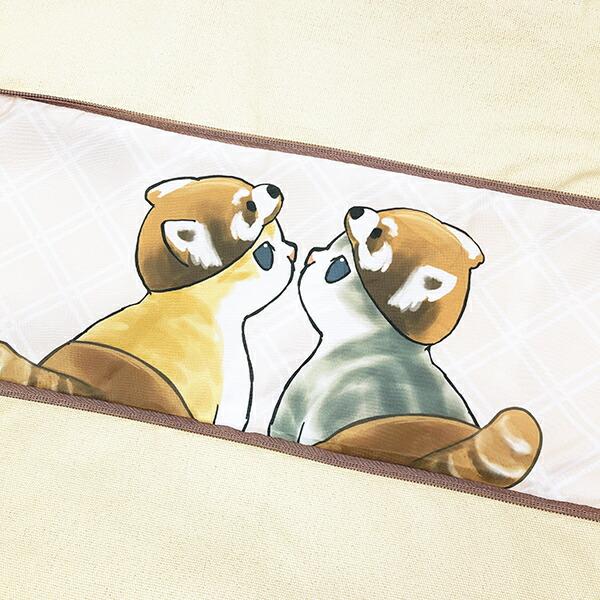 モフサンド のびるトートバッグ(L) ベージュ 商品画像3：キャラグッズPERFECT WORLD TOKYO