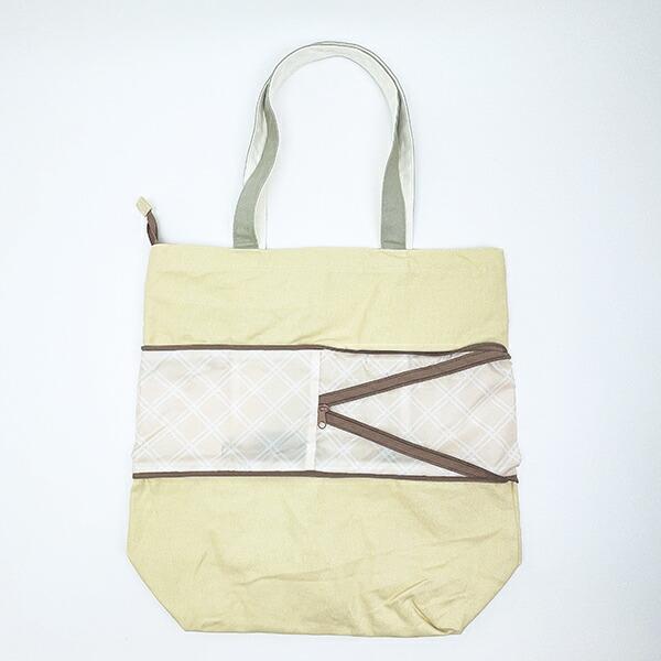 モフサンド のびるトートバッグ(L) ベージュ 商品画像4：キャラグッズPERFECT WORLD TOKYO