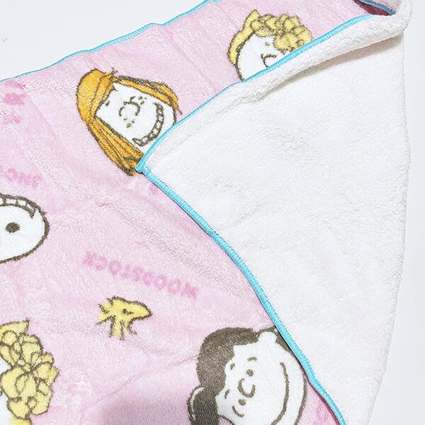 スヌーピー SNOOPY＆FRIENDS クイックドライバスタオル (ピンク) SNOOPY 商品画像3：キャラグッズPERFECT WORLD TOKYO