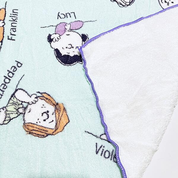 スヌーピー ミントオールフレンズ クイックドライビッグフェイスタオル (グリーン) SNOOPY 商品画像3：キャラグッズPERFECT WORLD TOKYO