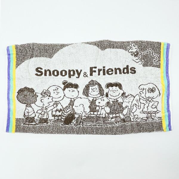 スヌーピー 総柄オールフレンズ のびのびピローケース 枕カバー SNOOPY
