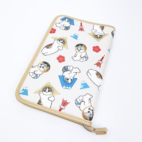 モフサンド ご当地 ちりめん フリーケース ベージュ 商品画像3：キャラグッズPERFECT WORLD TOKYO