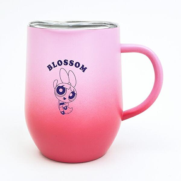 パワーパフガールズ ブロッサム グラデーション 蓋つき ステンレスマグカップ･･･