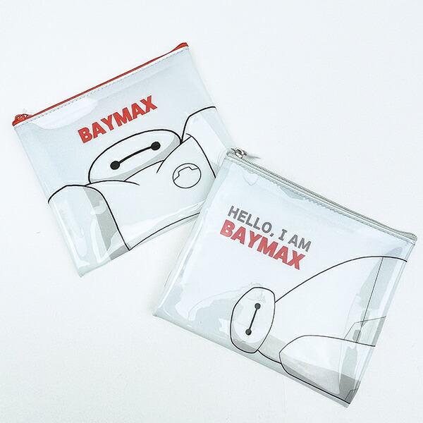 ディズニー ベイマックス ごろごろ クリアポーチ Disney 商品画像5：キャラグッズPERFECT WORLD TOKYO