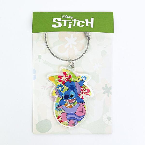 ディズニー スティッチ アクリルキーホルダー 日本製 Disney