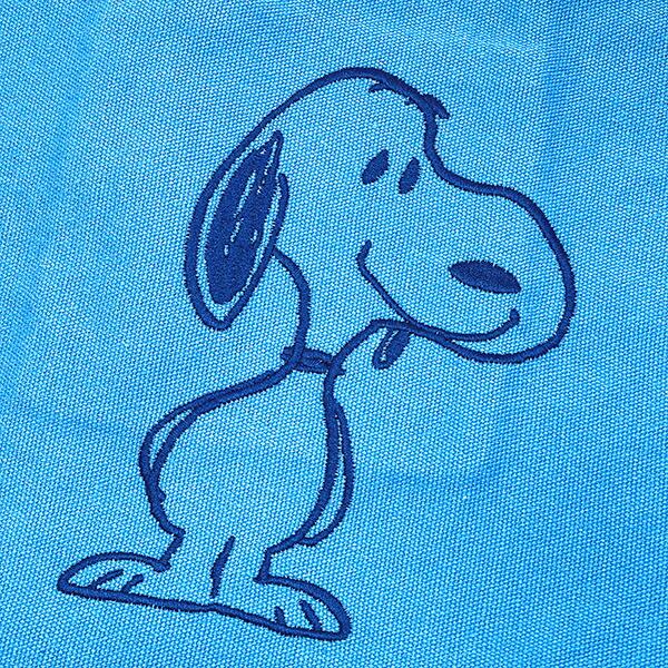 スヌーピー 刺繍ミニトートバッグ ネイビー ランチ SNOOPY 商品画像2：キャラグッズPERFECT WORLD TOKYO