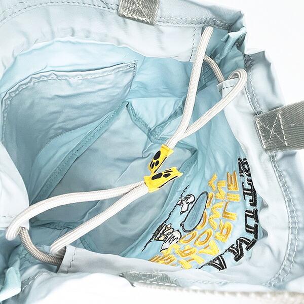 スヌーピー チャーリーブラウン ＡＬＬ刺しゅうショルダー巾着バッグ SNOOPY 商品画像5：キャラグッズPERFECT WORLD TOKYO