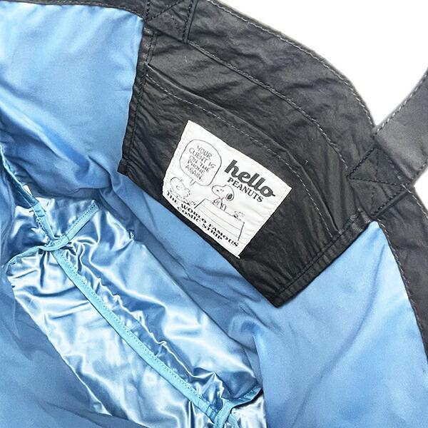 スヌーピー トートバッグ ブラック SNOOPY 商品画像4：キャラグッズPERFECT WORLD TOKYO