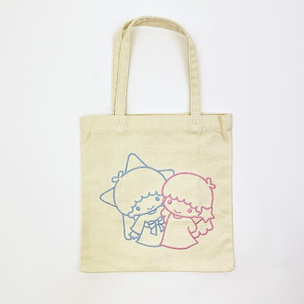 サンリオ キキララ 刺繍ミニトートバッグ Sanrio