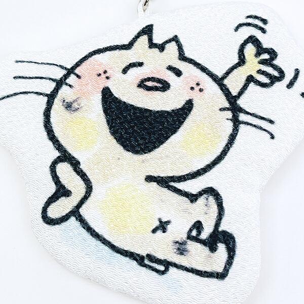 水森亜土 キーホルダー みーたん寝転び 日本製 商品画像2：キャラグッズPERFECT WORLD TOKYO