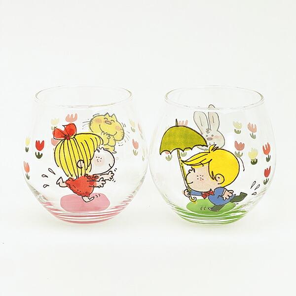 水森亜土 男の子 丸グラス  コップ 日本製 商品画像5：キャラグッズPERFECT WORLD TOKYO