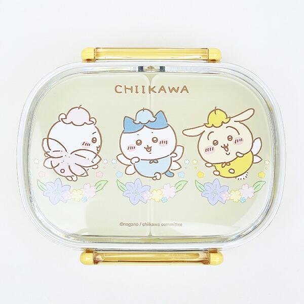 ちいかわ 丸型1段ランチボックス フェアリーフラワー 弁当箱 日本製 商品画像2：キャラグッズPERFECT WORLD TOKYO