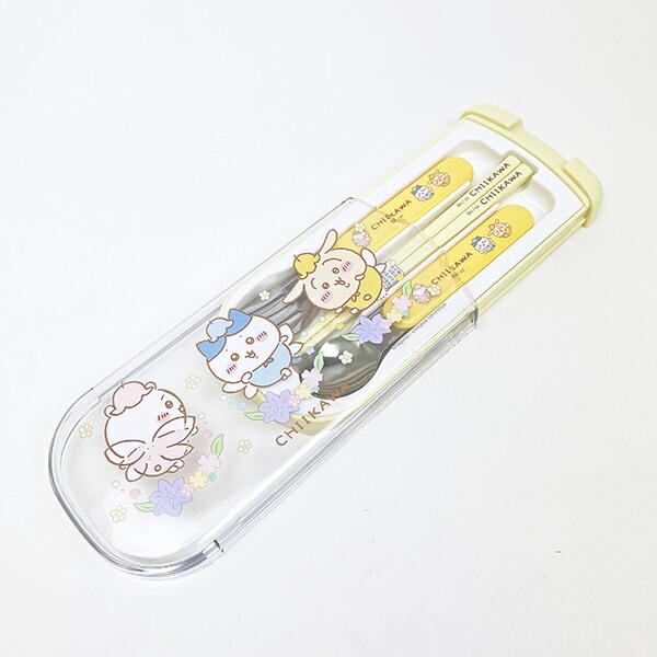 ちいかわ 引き蓋トリオセット フェアリーフラワー ランチ 日本製 商品画像3：キャラグッズPERFECT WORLD TOKYO