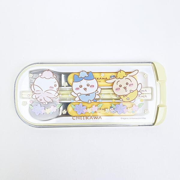 ちいかわ 引き蓋トリオセット フェアリーフラワー ランチ 日本製