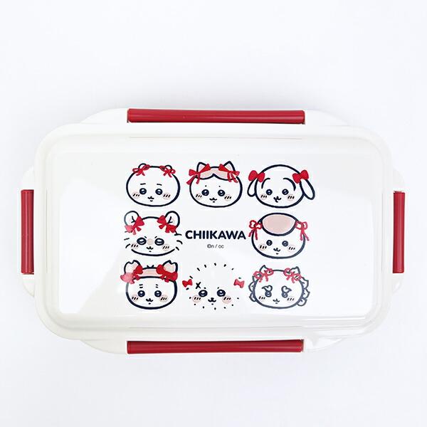 ちいかわ 4点ロック1段ランチボックス リボン 日本製 商品画像2：キャラグッズPERFECT WORLD TOKYO