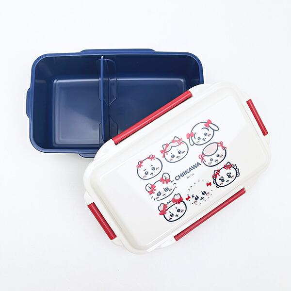 ちいかわ 4点ロック1段ランチボックス リボン 日本製 商品画像5：キャラグッズPERFECT WORLD TOKYO