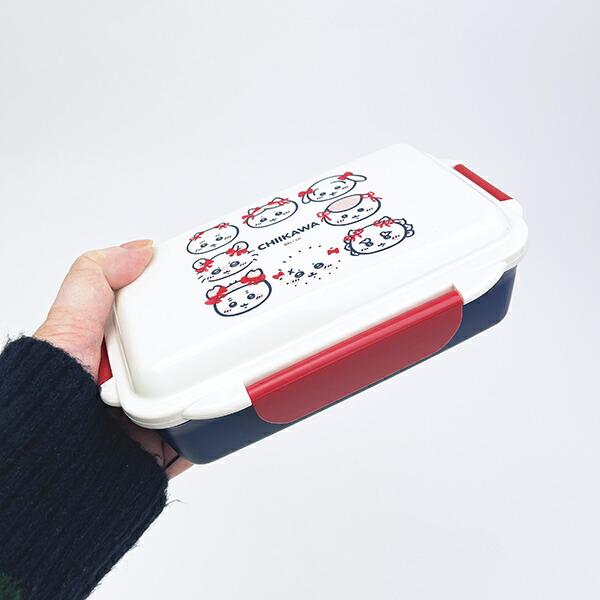 ちいかわ 4点ロック1段ランチボックス リボン 日本製 商品画像6：キャラグッズPERFECT WORLD TOKYO
