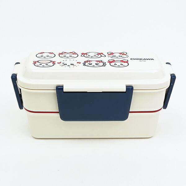 ちいかわ 4点ロック2段ランチボックス リボン 日本製 商品画像4：キャラグッズPERFECT WORLD TOKYO