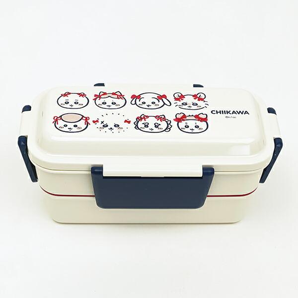 ちいかわ 4点ロック2段ランチボックス リボン 日本製