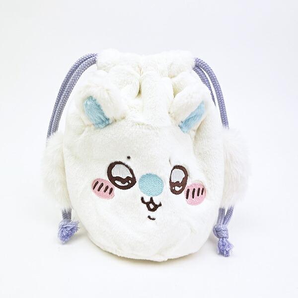 ちいかわ モモンガ フェイス巾着 ポーチ 商品画像1：キャラグッズPERFECT WORLD TOKYO