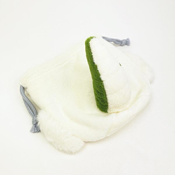 ちいかわ あのこ フェイス巾着 ポーチ 商品画像2：キャラグッズPERFECT WORLD TOKYO