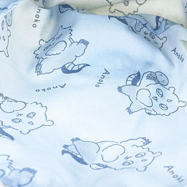 ちいかわ あのこ フェイス巾着 ポーチ 商品画像4：キャラグッズPERFECT WORLD TOKYO