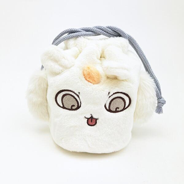 ちいかわ あのこ フェイス巾着 ポーチ 商品画像5：キャラグッズPERFECT WORLD TOKYO
