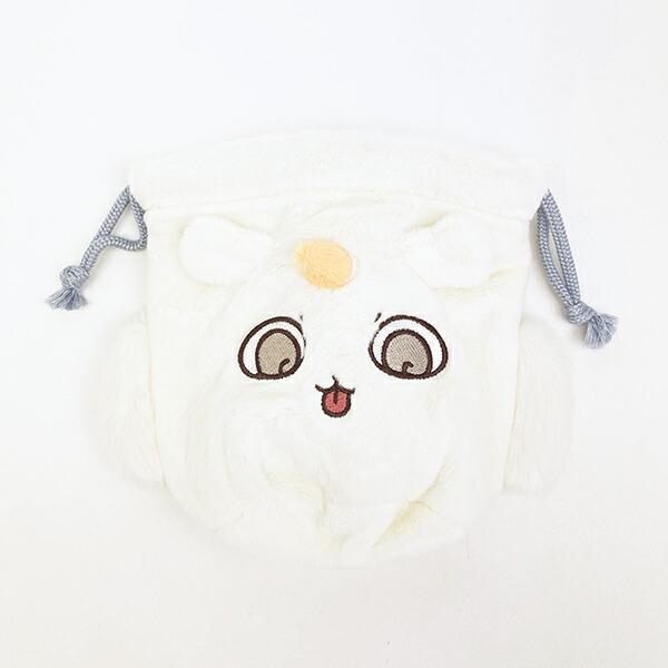 ちいかわ あのこ フェイス巾着 ポーチ