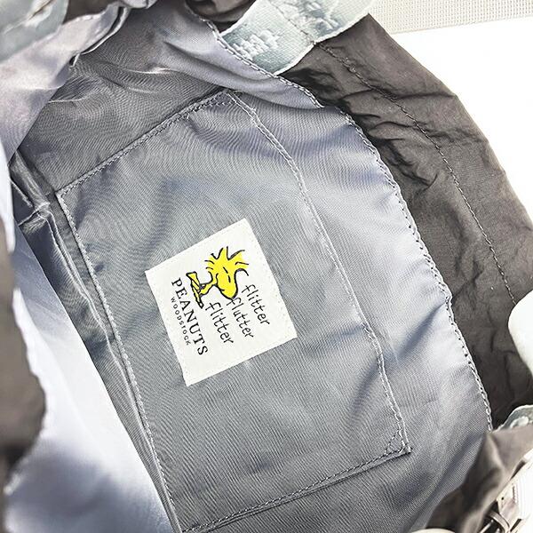 スヌーピー ウッドストック 巾着ショルダーバッグ ブラック SNOOPY 商品画像5：キャラグッズPERFECT WORLD TOKYO