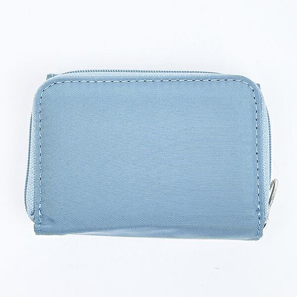 スヌーピー ウッドストック コンパクト三つ折り財布 ブルー SNOOPY 商品画像4：キャラグッズPERFECT WORLD TOKYO