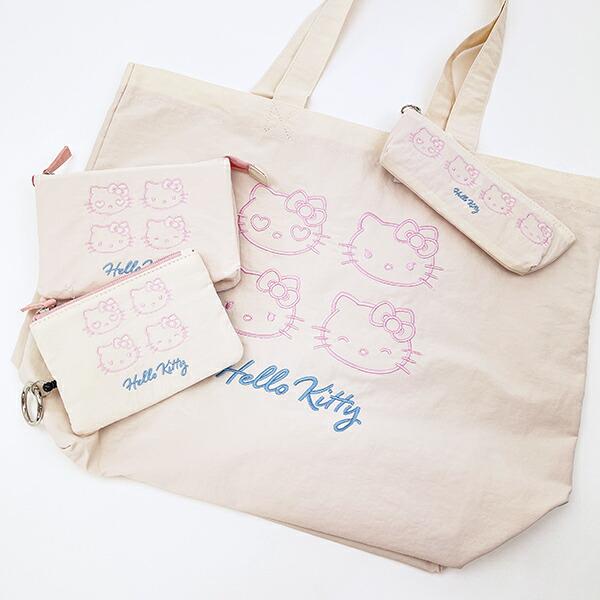 サンリオ ハローキティ フェイス トートバッグ  Sanrio 商品画像5：キャラグッズPERFECT WORLD TOKYO