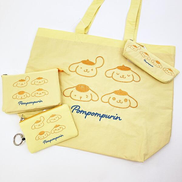 サンリオ ポムポムプリン フェイス トートバッグ  Sanrio 商品画像5：キャラグッズPERFECT WORLD TOKYO