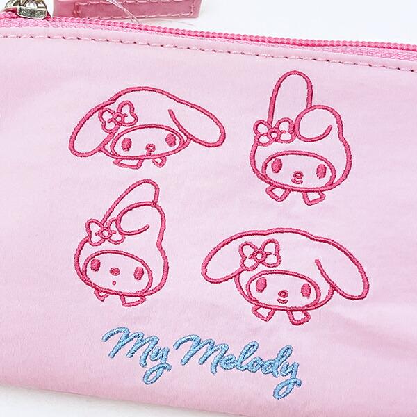 サンリオ マイメロディ フェイス パスポーチ パースケース Sanrio 商品画像2：キャラグッズPERFECT WORLD TOKYO
