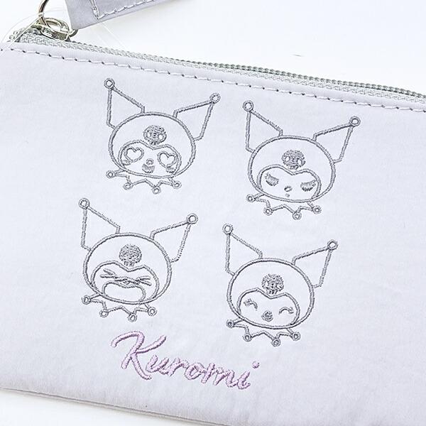 サンリオ クロミ フェイス パスポーチ パースケース Sanrio 商品画像2：キャラグッズPERFECT WORLD TOKYO