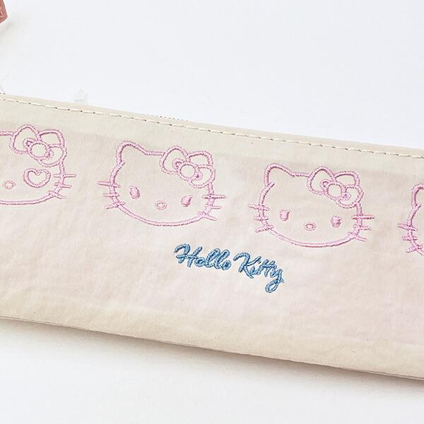 サンリオ ハローキティ フェイス ペンケース 文具 Sanrio 商品画像2：キャラグッズPERFECT WORLD TOKYO