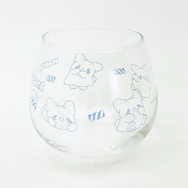 サンリオ はなまるおばけ ゆらゆらグラス ブルー コップ パステルPOP 日本製 Sanrio 商品画像2：キャラグッズPERFECT WORLD TOKYO