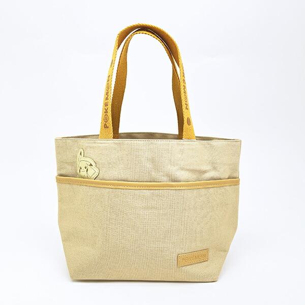 ポケットモンスター ピカチュウ トートバッグ イエロー ひょっこりワッペンシ･･･