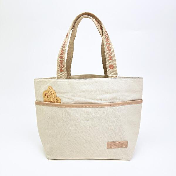 ポケットモンスター シャリタツ トートバッグ ベージュ ひょっこりワッペンシ･･･