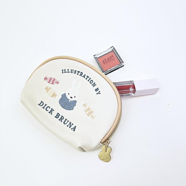 ミッフィー miffy ラウンドティッシュポーチ アイボリー ドルチェシリーズ 商品画像7：キャラグッズPERFECT WORLD TOKYO