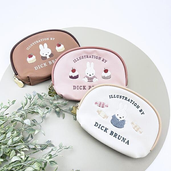 ミッフィー miffy ラウンドティッシュポーチ アイボリー ドルチェシリーズ 商品画像8：キャラグッズPERFECT WORLD TOKYO