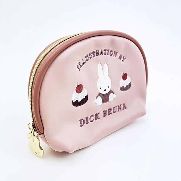 ミッフィー miffy ラウンドティッシュポーチ ピンク ドルチェシリーズ 商品画像4：キャラグッズPERFECT WORLD TOKYO