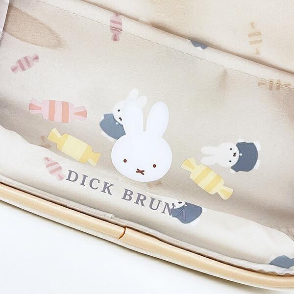 ミッフィー miffy ボックスポーチ アイボリー ドルチェシリーズ 商品画像2：キャラグッズPERFECT WORLD TOKYO