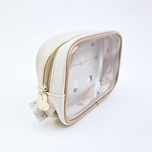 ミッフィー miffy ボックスポーチ アイボリー ドルチェシリーズ 商品画像3：キャラグッズPERFECT WORLD TOKYO
