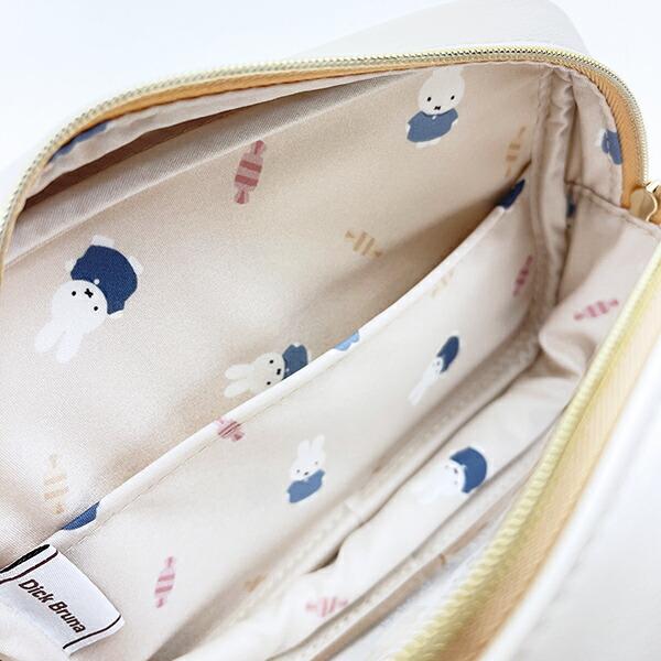 ミッフィー miffy ボックスポーチ アイボリー ドルチェシリーズ 商品画像5：キャラグッズPERFECT WORLD TOKYO