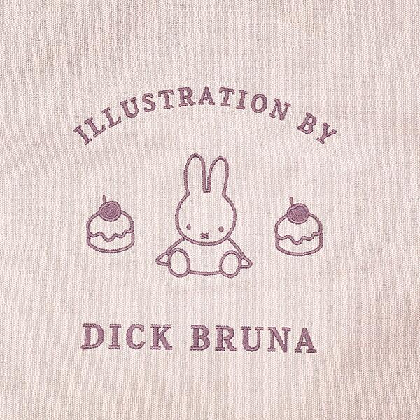 ミッフィー miffy トートバッグ ピンク ドルチェシリーズ 商品画像2：キャラグッズPERFECT WORLD TOKYO