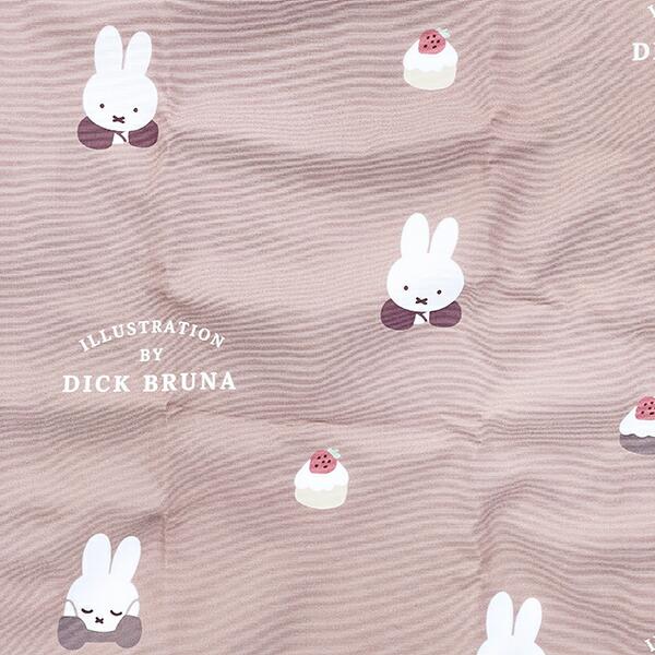 ミッフィー miffy エコバッグ ブラウン ドルチェシリーズ 商品画像2：キャラグッズPERFECT WORLD TOKYO