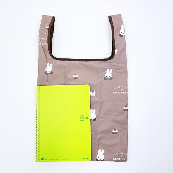 ミッフィー miffy エコバッグ ブラウン ドルチェシリーズ 商品画像3：キャラグッズPERFECT WORLD TOKYO